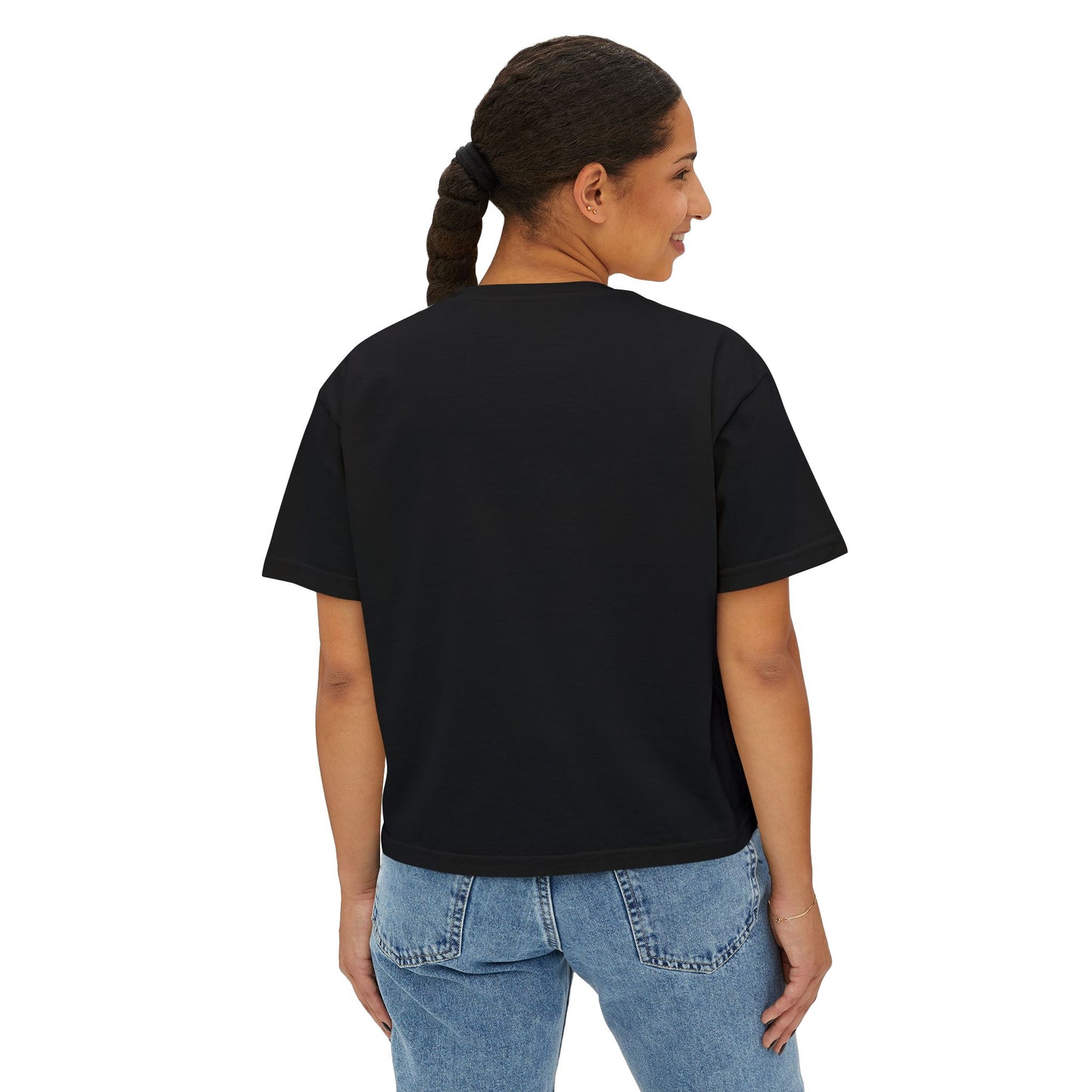 VinYASAa Women's Boxy Tee – Say YASSSS to Letting Go, Flowing with Intention | Trendy Yoga Shirt, Lounge Wear, Gift for Her, Casual Summer Style
