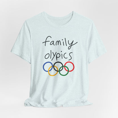 Adult Family Olympics T-Shirt — "Best Outlaws Ever" Funny Family Games Tee