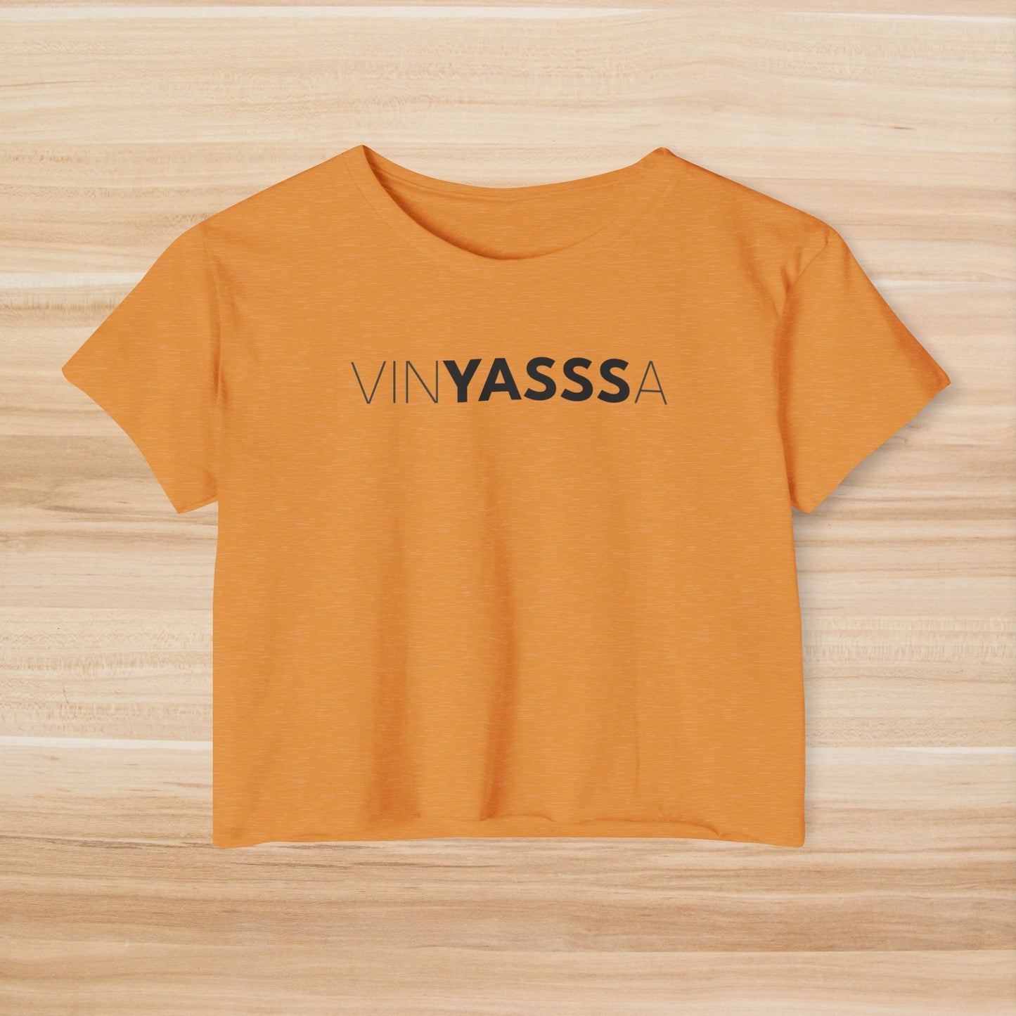 Vinyasssa Festival Crop Top, Trendy Women’s Shirt, Summer Music Top, Stylish Lounge Wear, Perfect for Concerts, Gift for Her
