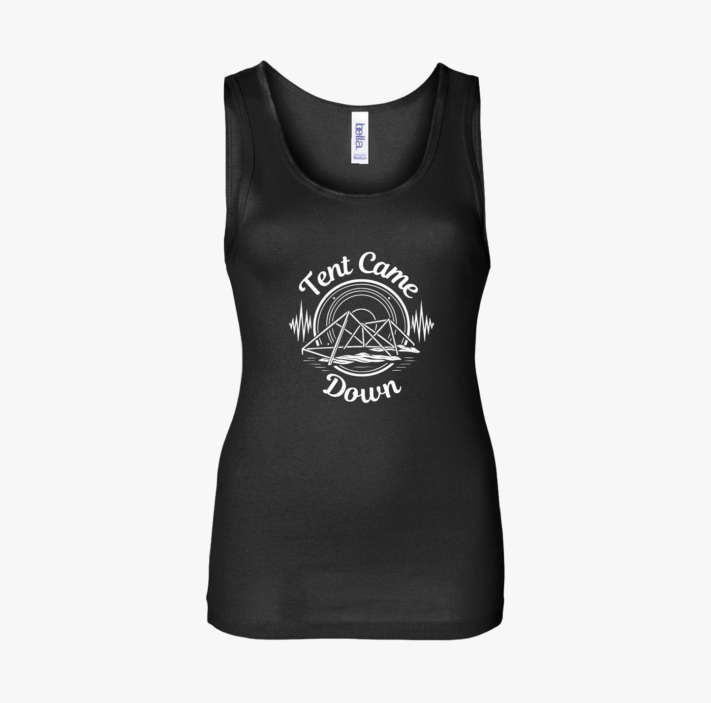 Outdoor Adventure Women's Tank Top, Camping Shirt, Festival Clothing, Tent Design Tee, Gifts for Nature Lovers
