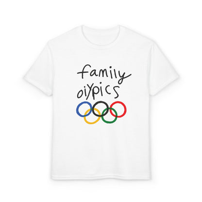 Family Olypics Youth T-Shirt — “Best Outlaws Ever!” Handwritten Kids Tee