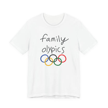 Adult Family Olympics T-Shirt — "Best Outlaws Ever" Funny Family Games Tee